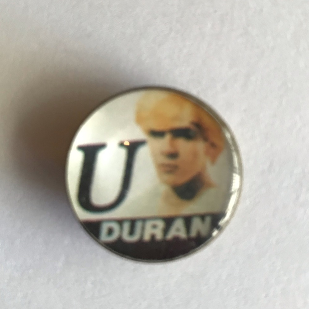 Set of 5 vintage Duran Duran band member pins, lacquered coating, 1983. - Picture 4 of 8